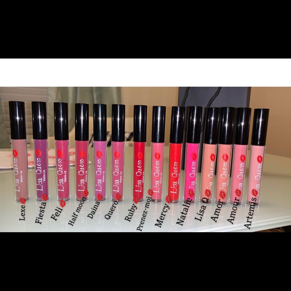 Matte liquid lipsticks